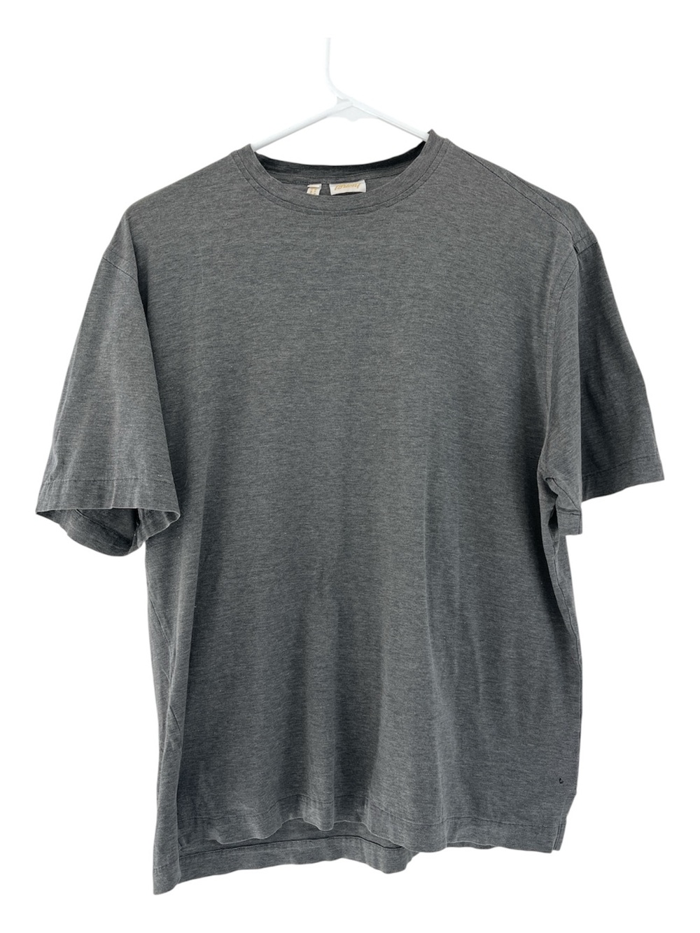 Brioni Men’s Cotton Gray Tee Shirt Made In Italy M